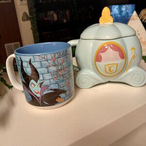 Cinderella and Sleeping Beauty Mugs